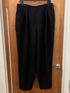 🐻Size 16 - SK & Company - Black Dress Pants - Some Wear - W34"/L30"